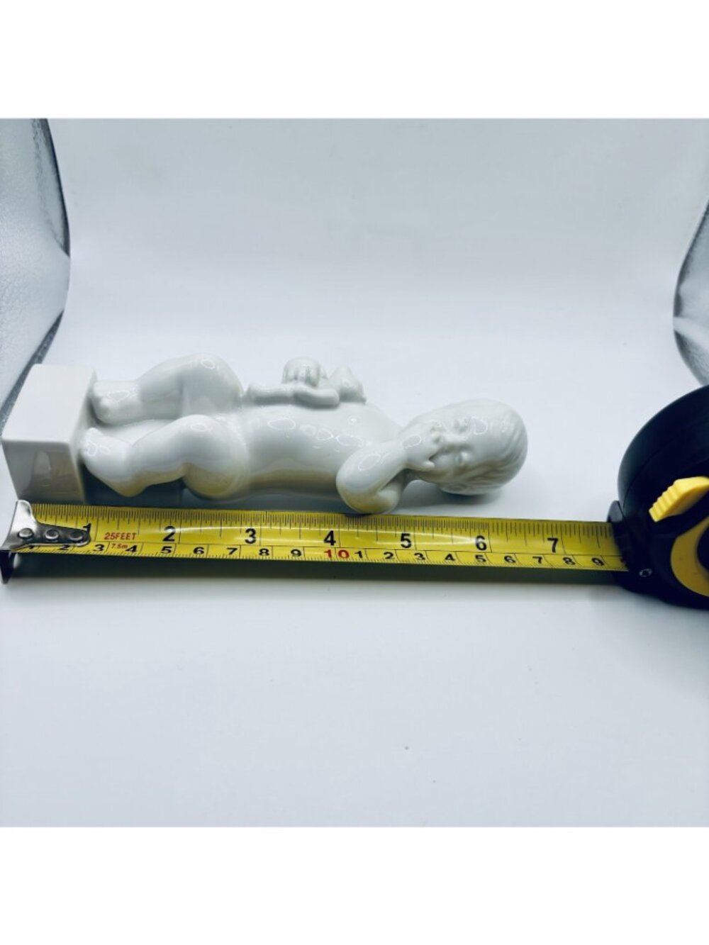 VTG Bing & Grondahl B&G Baby Boy Adam with Teddy Bear 6” Figurine Svend Lindhart - Picture 8 of 8
